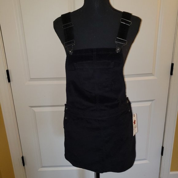 Vanilla Star Corduroy Overall Jumper Skirt - Picture 1 of 6
